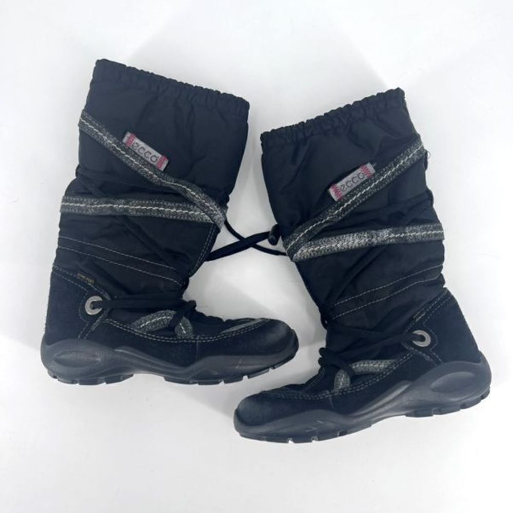 ECCO Youth Winter Gore-text Snow Boots Euro Sz 31 Size 13.5 little girls